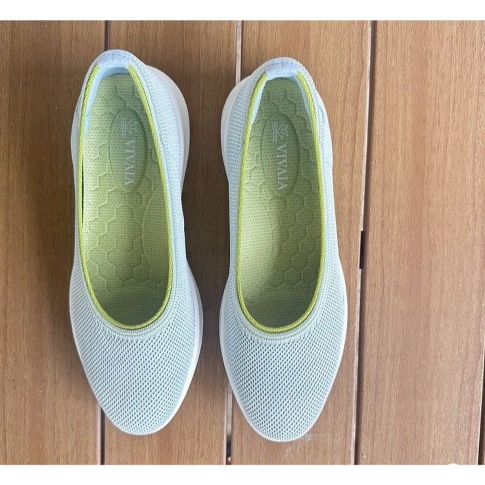VIVAIA Walker Pro Hybrid Izabel Ballet Flats Women US 6.5 EU 37 Ice Flow NWOB - Picture 5 of 11
